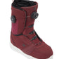Women's DC Lotus snowboard boots with double BOA, wine with black accents