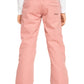 girls' Roxy snow pants, pink