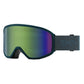 Smith Reason ski/snowboard goggles, pacific green strap mirror lens