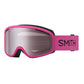 Smith Vogue ski/snowboard goggles pink strap mirror lens