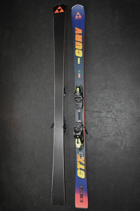 Fischer The Curv GTX 175 demo skis with bindings