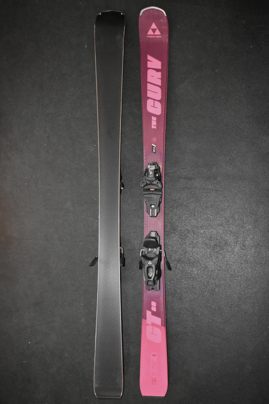 Fischer The Curv GT 80 demo skis, pink