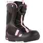 K2 Lil Kat kids snowboard boots, black with purple accents