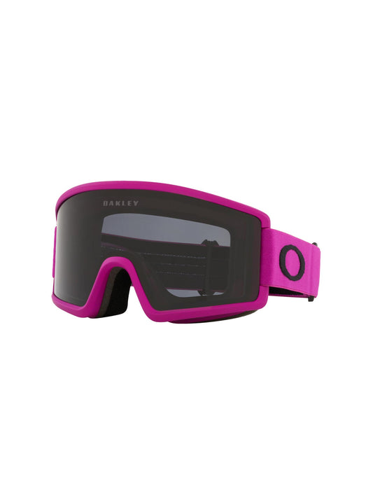 Oakley snow goggles, purple strap gray lens