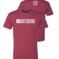 Red t-shirt with SF/245 logo