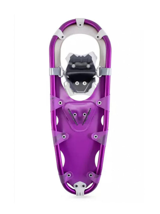 women's Tubbs snowshoes, purple and white