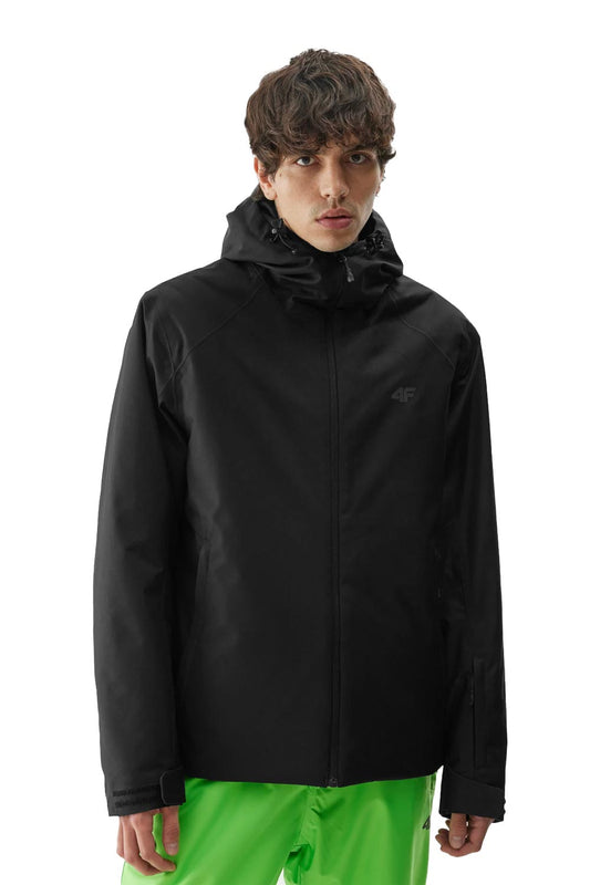 men's ski jacket, black