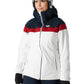 women's Helly Hansen Motionista ski jacket, red, white and blue