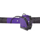 ski bag and boot bag set, black and purple