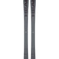 men's Head Kore skis, grey with black accents