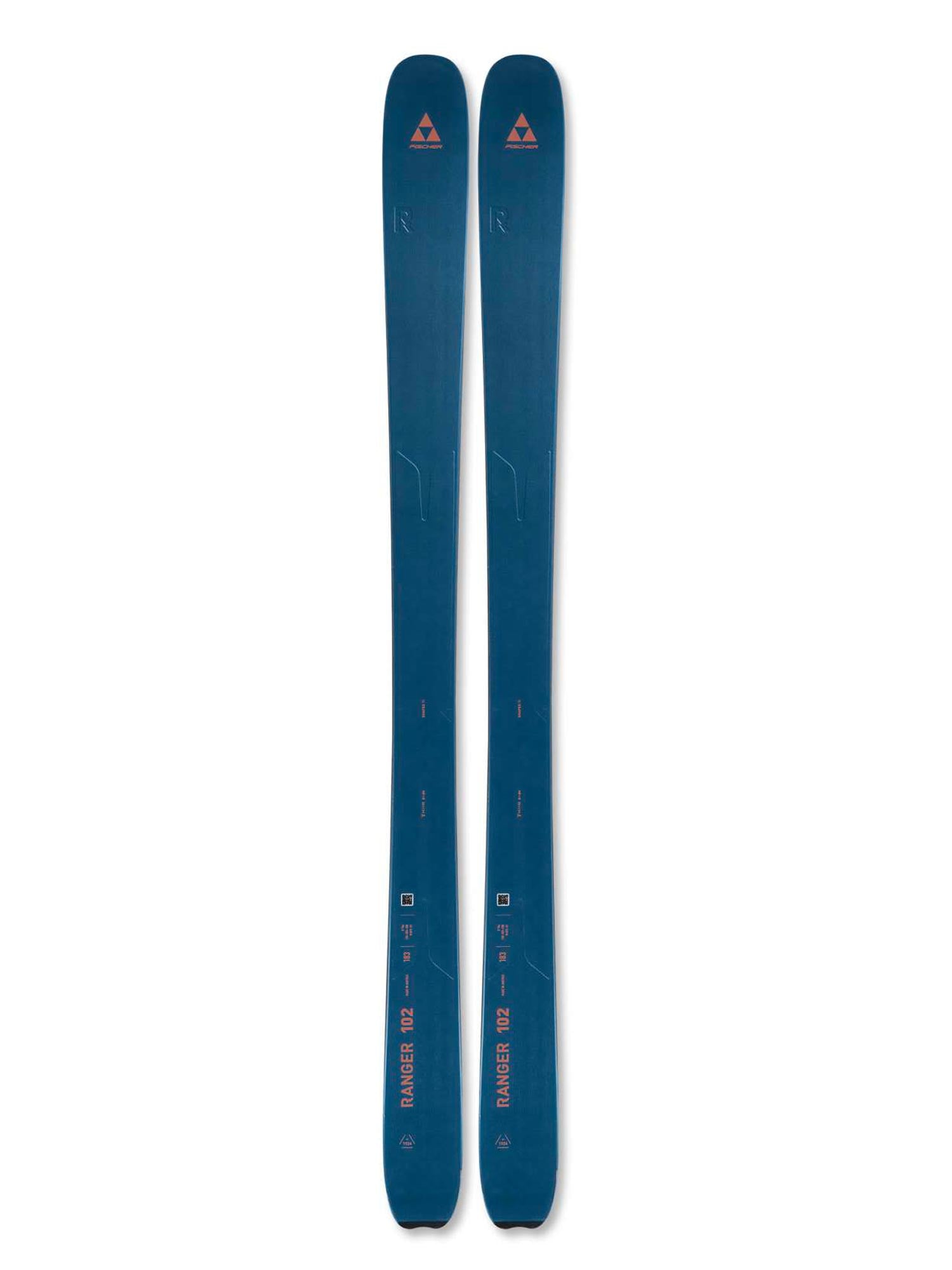 Fischer Ranger 102 downhill ski - navy blue