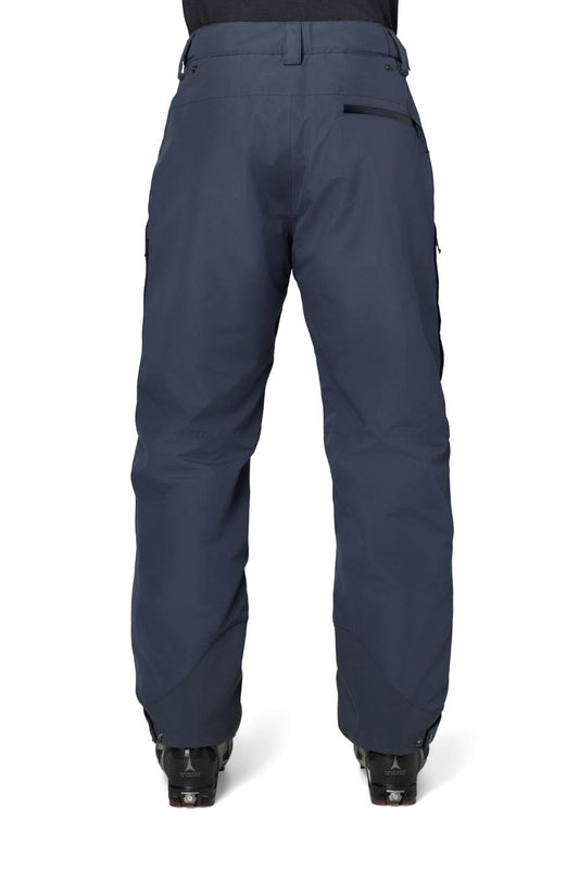 men's Flylow ski pants, navy