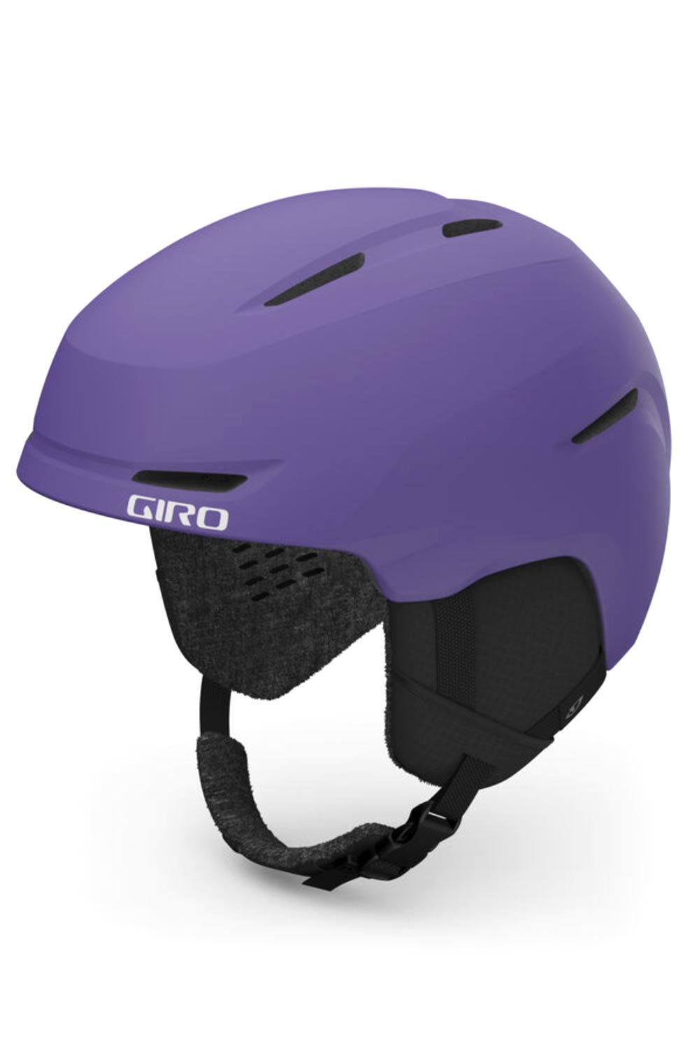 Kids' Giro Spur ski helmet, purple