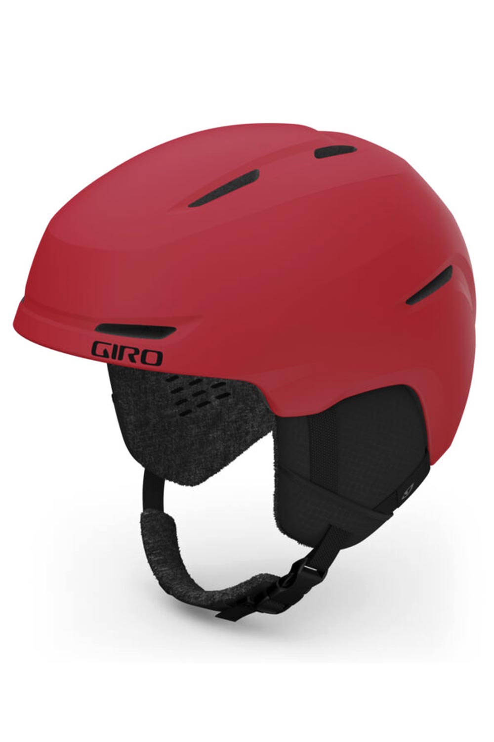 Kids' Giro Spur ski helmet, Red