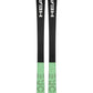 bottom of Head Kore skis, green and black