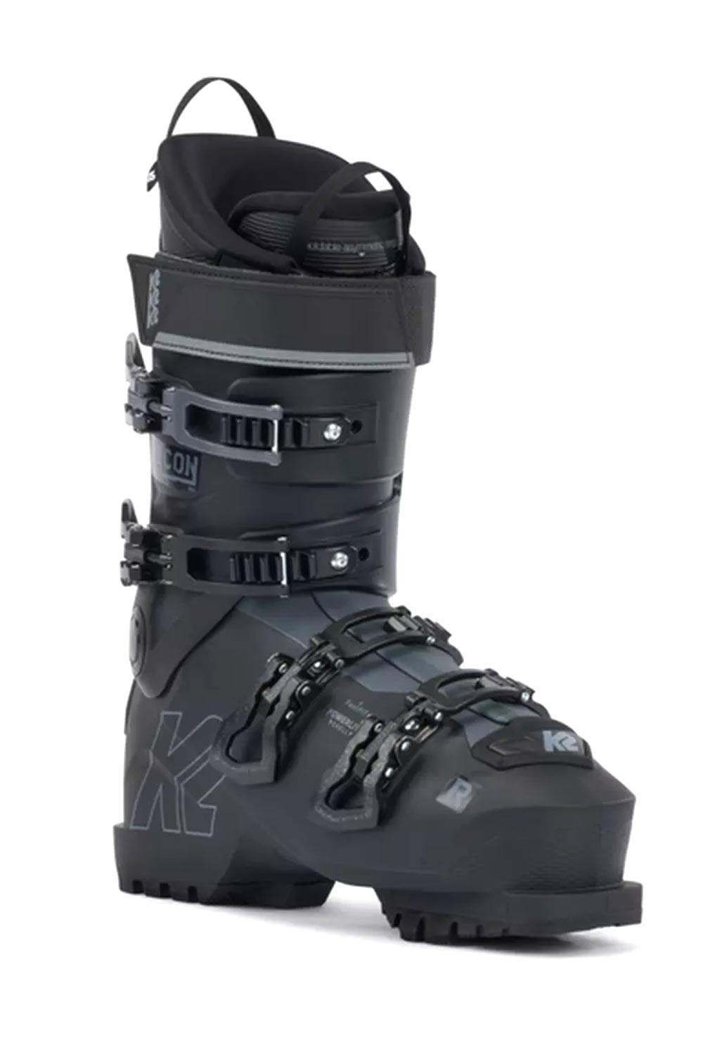 men's K2 Recon 100 ski boots, all black