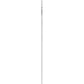 Leki Stella S women's ski pole, white with a cork grip