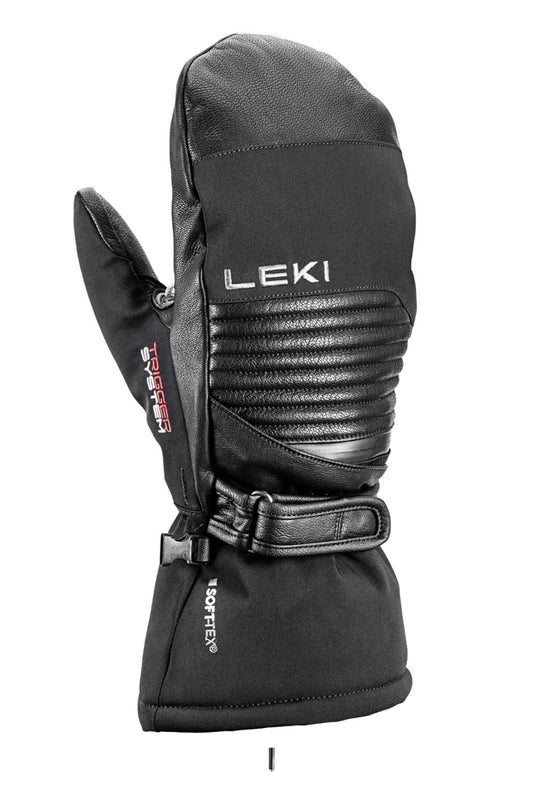 men's Leki ski/snowboard mittens, black
