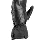 black leather palm of Leki ski mitten