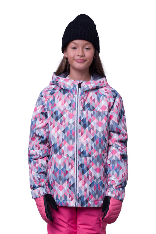 girls' 686 ski/snowboard jacket - multicolor