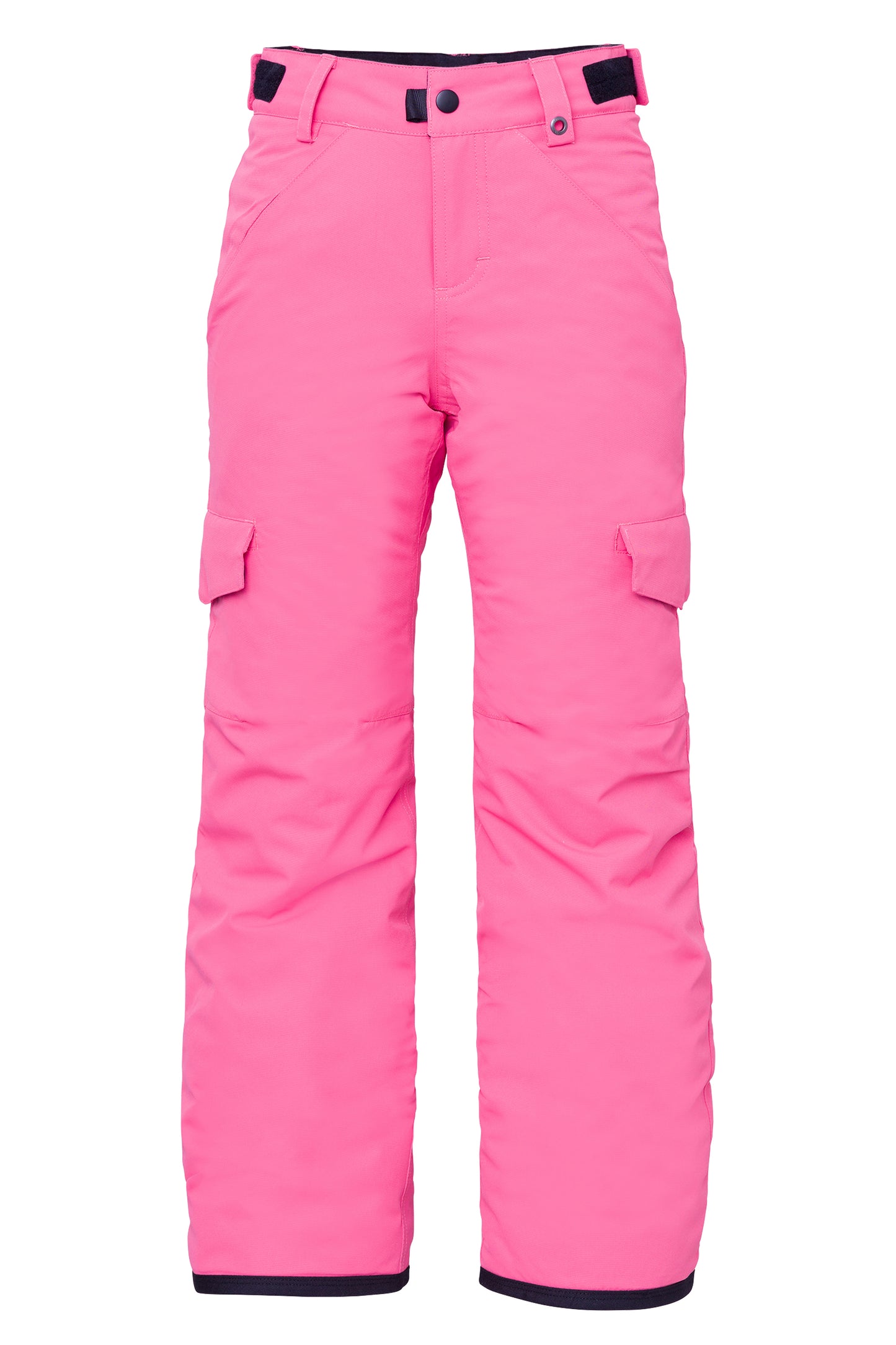 bright pink snow pants - girls'
