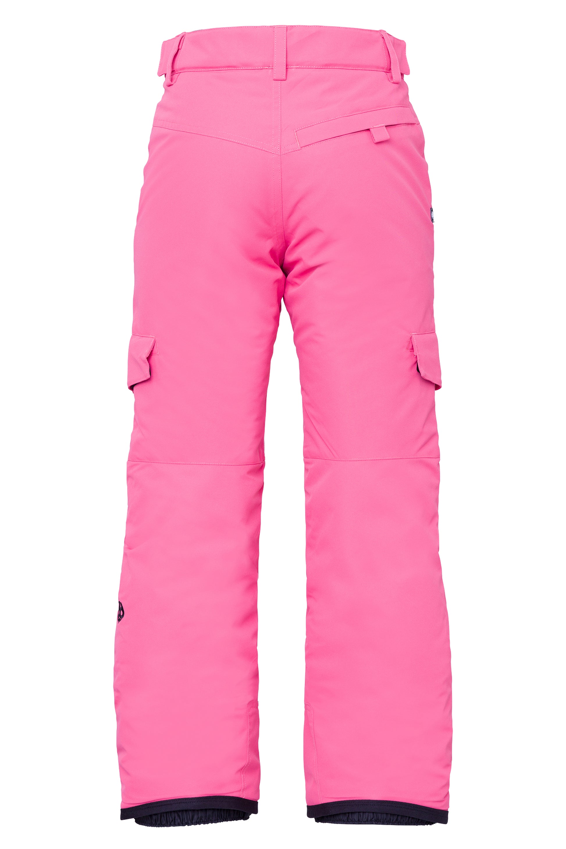 bright pink snow pants - girls'