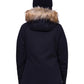 686 Women's Nova jacket, black with fur lined hood