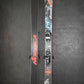 Nordica Enforcer 100 demo skis, red gray and black mountain graphic