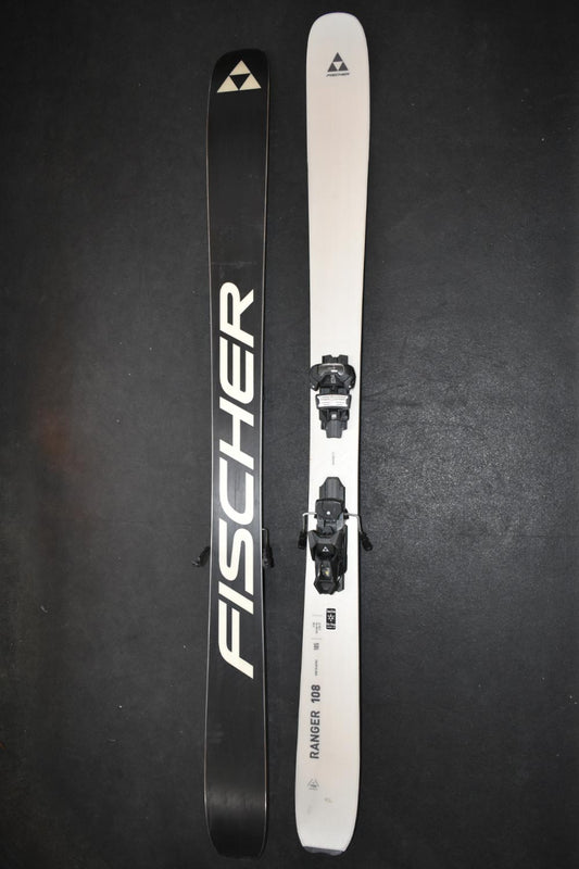Fischer Ranger 108 demo skis with bindings