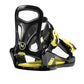 youth snowboard binding, black and yellow