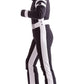 women's Nils ski suit, black and white