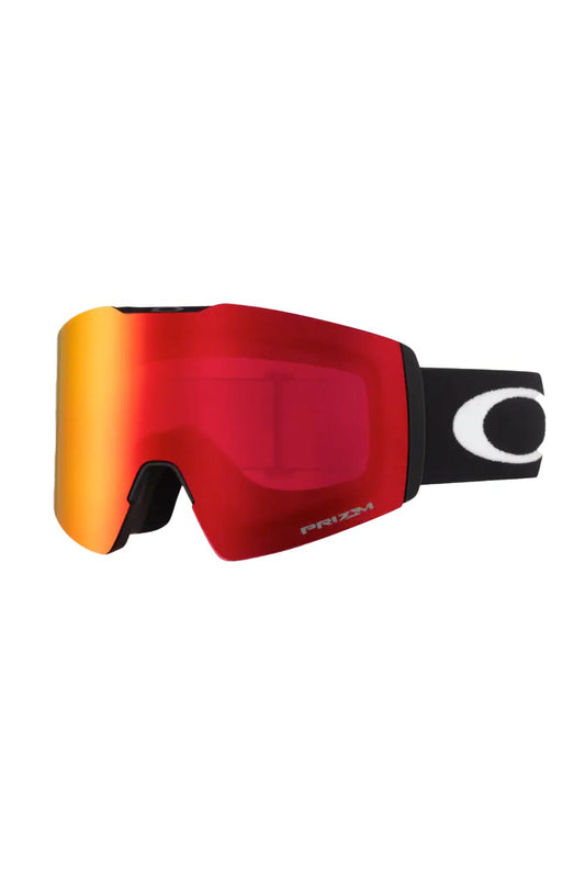 Oakley ski/snowboard goggles, black strap, red lens