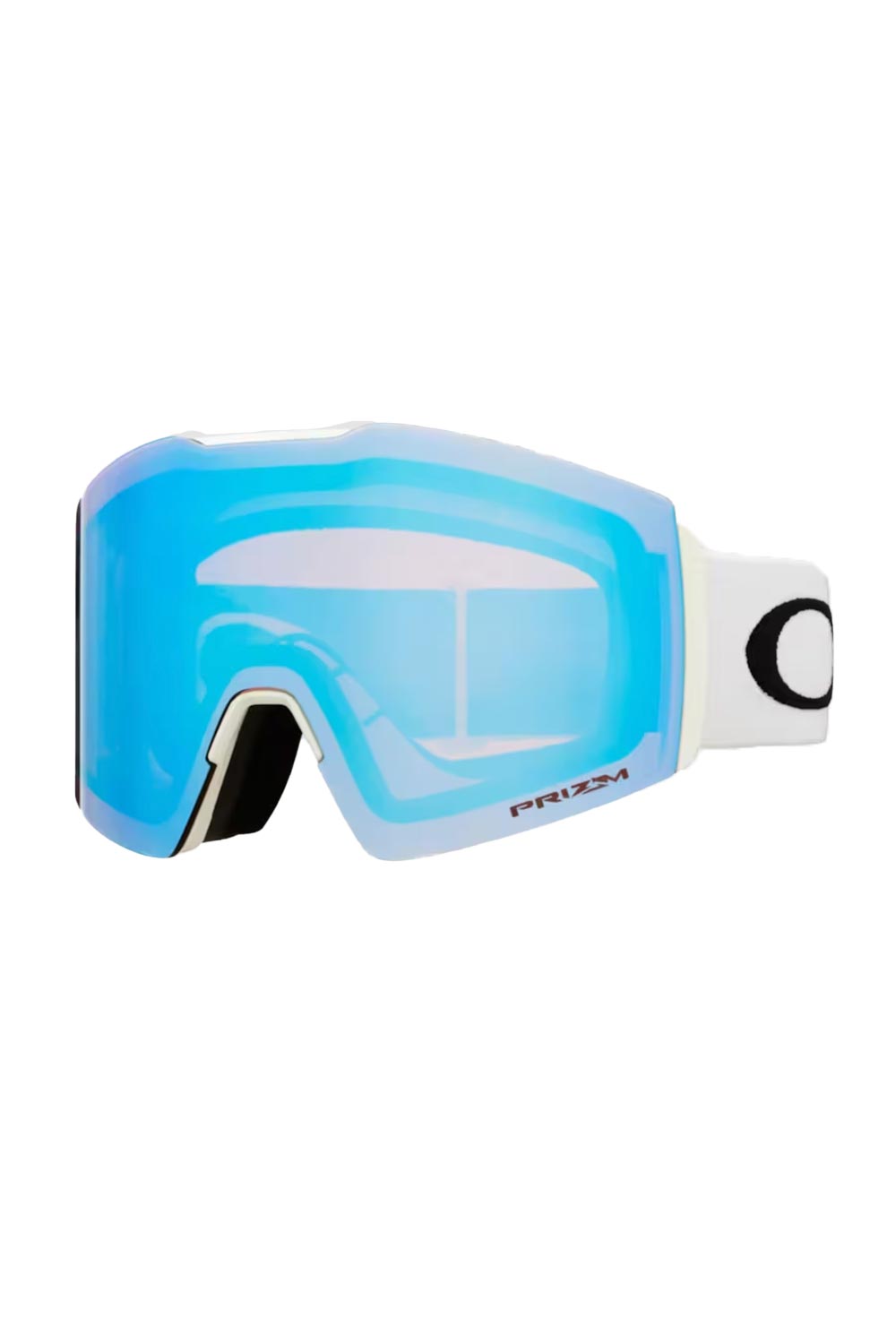 Oakley ski/snowboard goggles, white strap blue lens