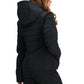 women's Obermeyer puffy ski jacket,  all black