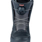 Women's Rome Stomp BOA snowboard boots, black with coral accents