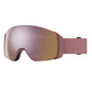 Smith 4D Mag ski goggles, rose strap, rose lens