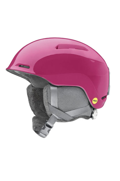 pink Smith Glide ski helmet