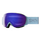 Smith ski goggles, blue strap and purple lens