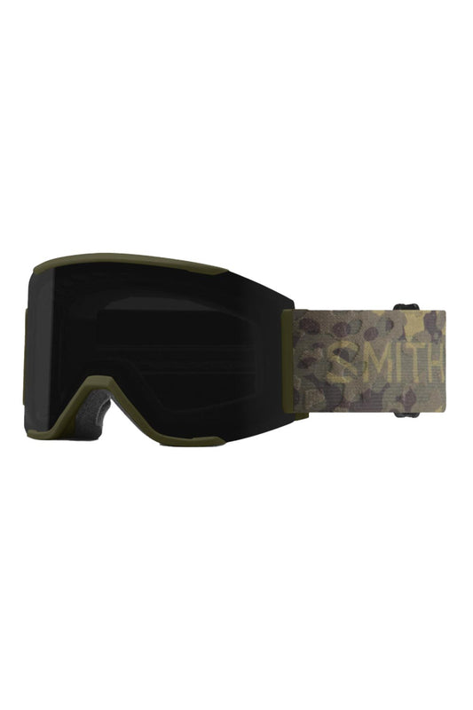 Smith Squad Mag ski goggles, camo strap black lens