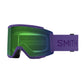 Smith Squad XL ski goggles, purple strap and green lens