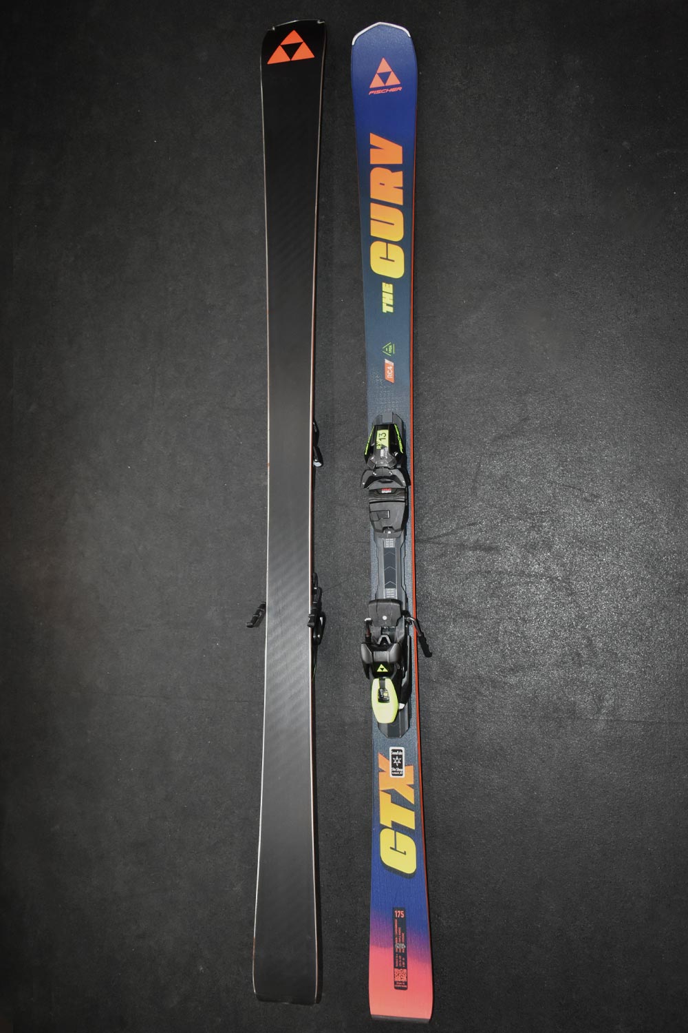 24-25 Demo Skis - Fischer RC4 THE CURV GTX 175cm with System RX13 Bindings  - Men's