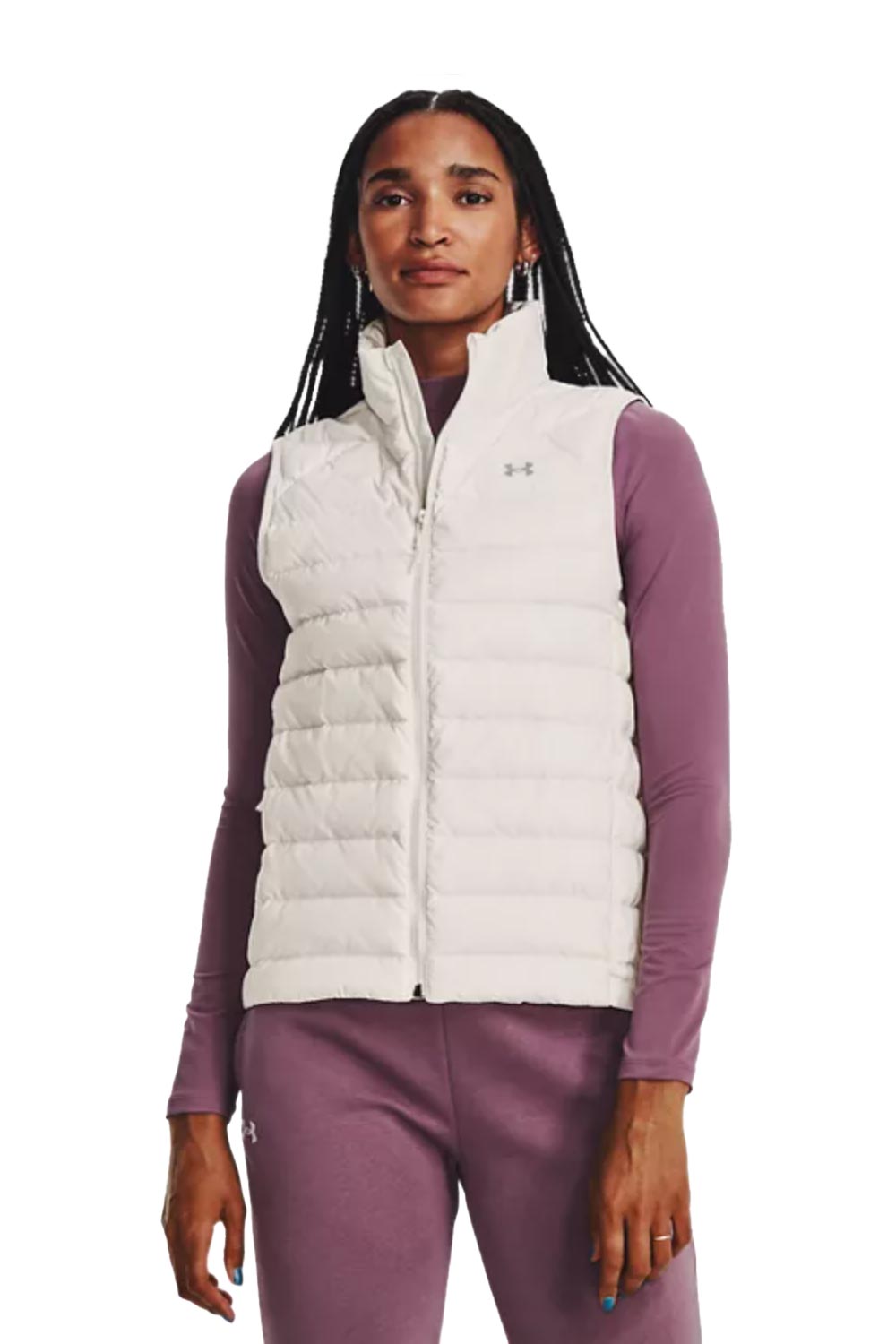 women's Under Armour storm puffy vest, off white