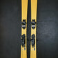 Fischer Ranger 96 demo skis, yellow with black bindings