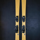 Fischer Ranger 96 demo skis, yellow with purple accents