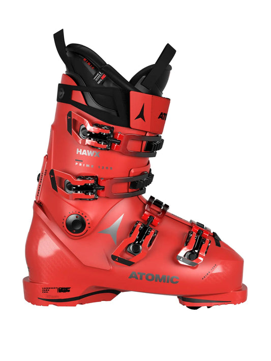 men's Atomic Hawx 120 ski boots, red