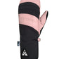 women's Auclair Altitude mitten, pink & black