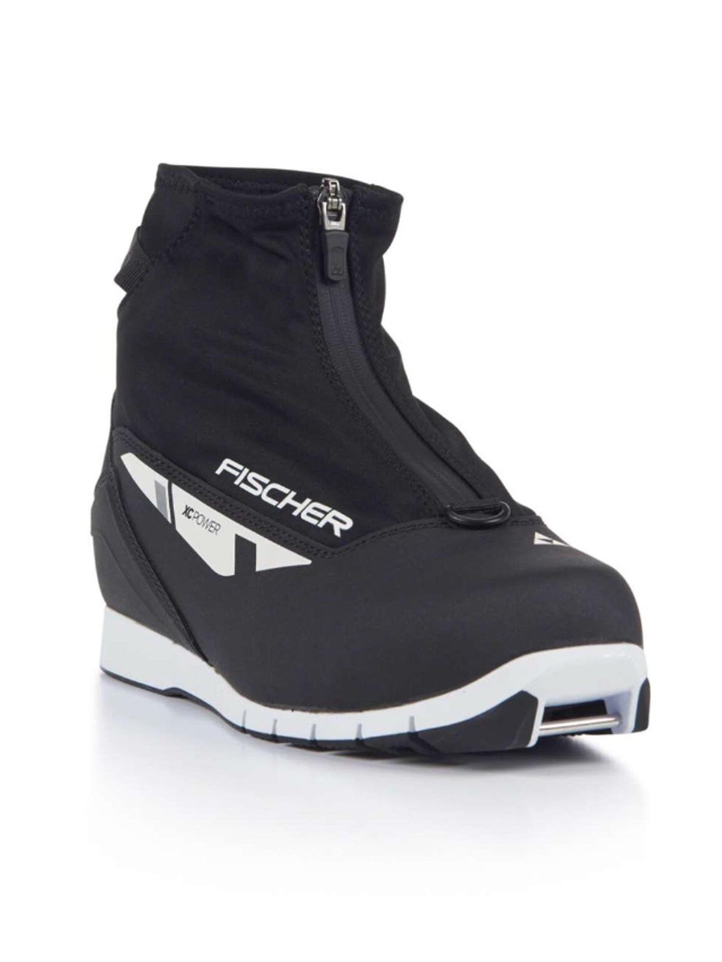 men's Fischer XC power boot, black and white