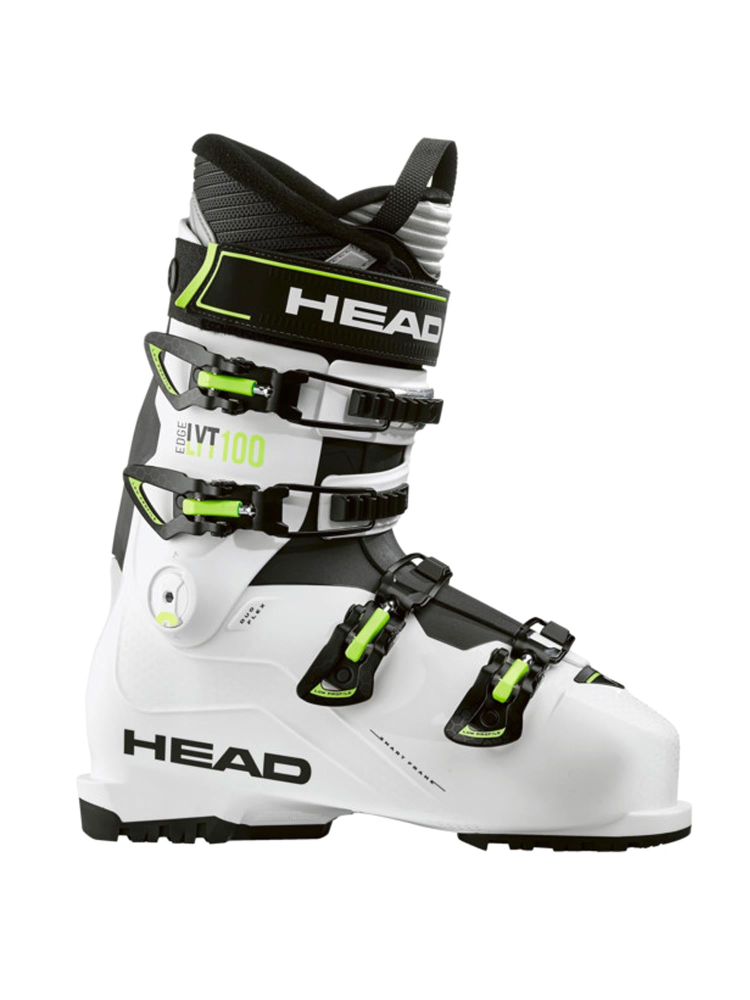 men's Head Edge Lyt ski boots, white with black accents