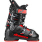black and red ski boots