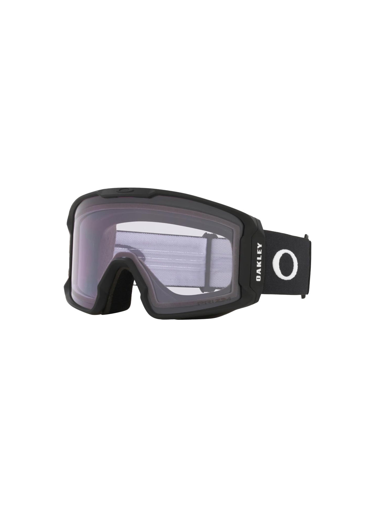 Oakley Line Miner L snow goggle with black strap and clear lens